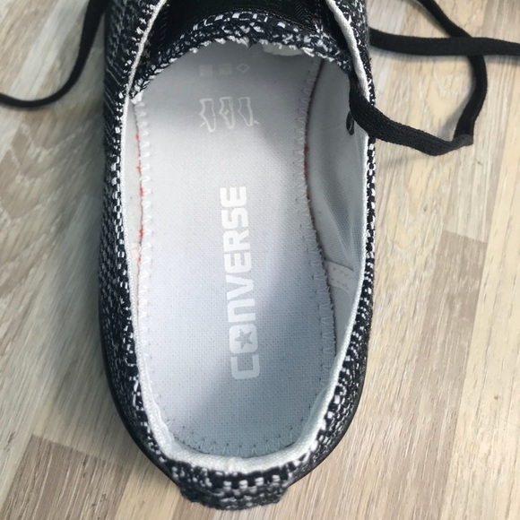 NWT Converse 💥CT Fancy OX Black WMNS AUTHENTIC - Picture 5 of 6